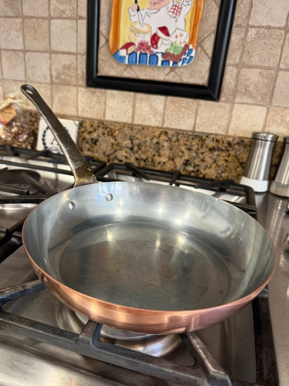 Baumalu 7" copper frying pan